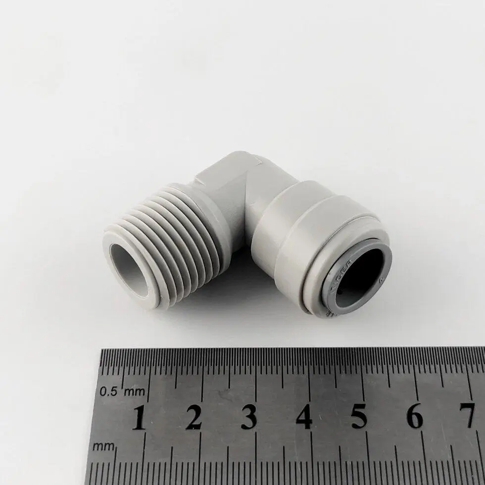 [Ra1459] 1817-F / 8me8 Фітинг кутовий (трубка 1/2" - різьба зовнішня 1/2")