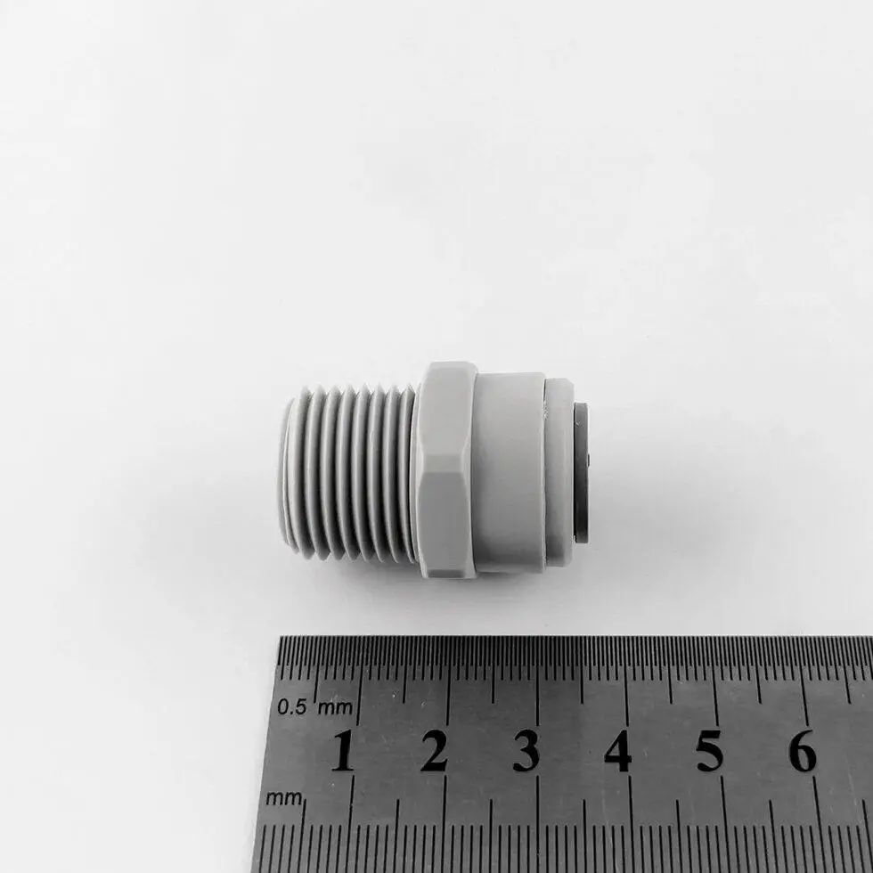 [Ra1448] 1813-K / 8MC8 Фітинг прямий (трубка 1/2" - різьба зовнішня 1/2")