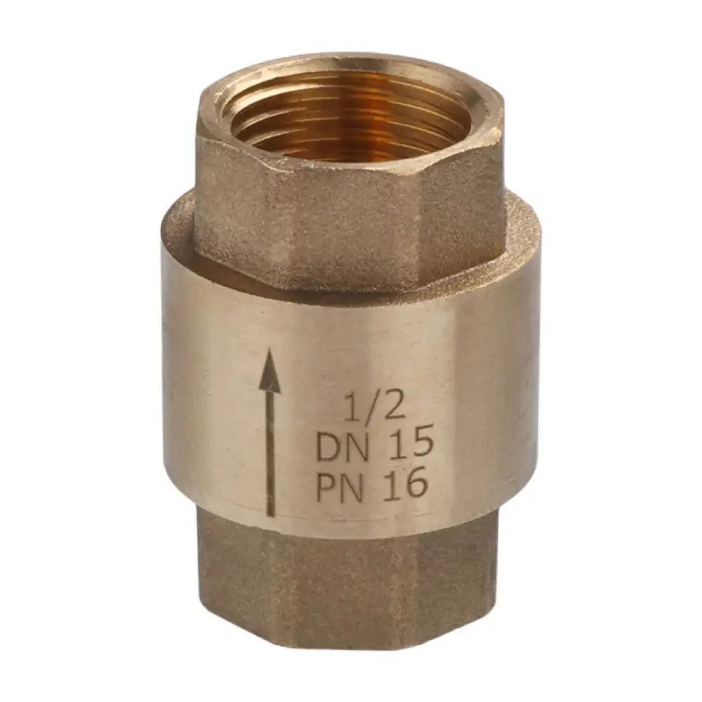 [CV029076] Зворотній клапан латунь LexLine УК3900-В 1/2" посил. (15х60)