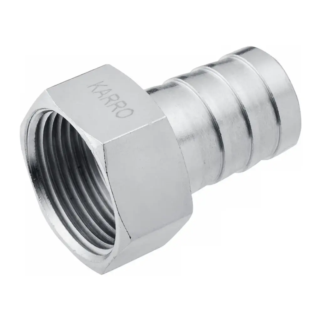 [CV024634] Штуцер Karro 3/4" РВ, D=20 мм нікельований