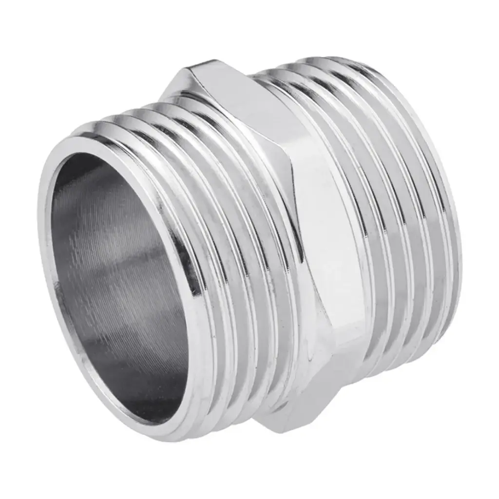 [CV033559] Ніпель WaGa (DN) 25 нержавіюча сталь