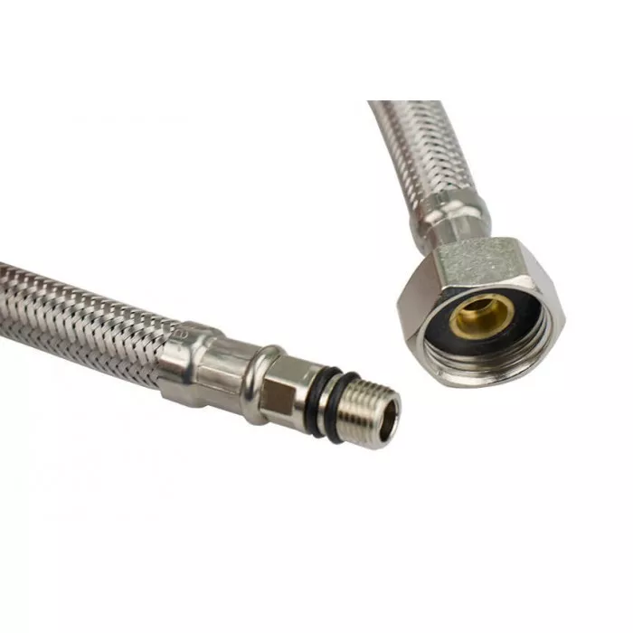 [1038511] STANDART Шланг піведення М10*1/2'' 0,5м (коротка)