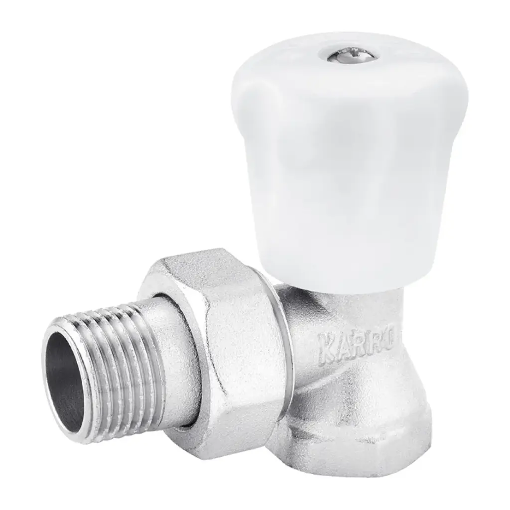 [CV008226] Кран радіаторний верхній кутовий Karro Super 1/2" KR-303 (10*20)