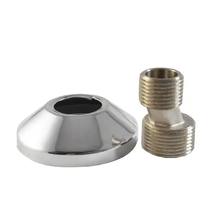 [1040354] Ексцентрик з декоративною чашею 3/4"х1/2" хром V&G {24}