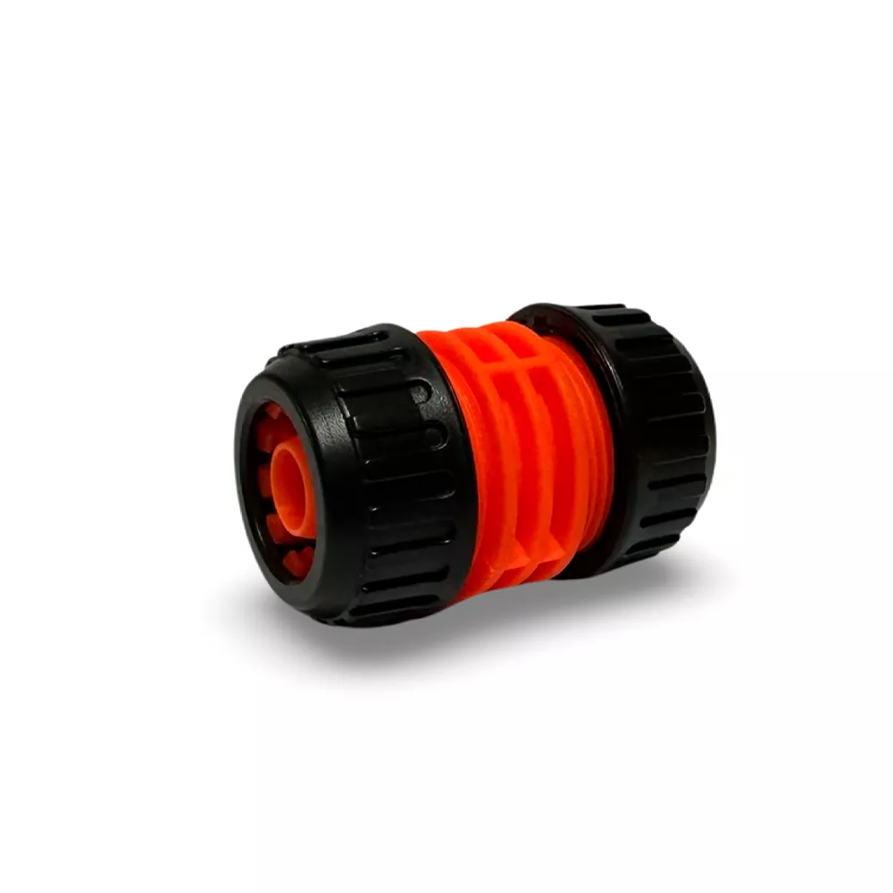 [1047643] Муфта з'єднувальна 1/2" чорна (UKR-003) (КРАТНО ПАЧЦІ) {250/25}