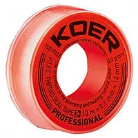 [KR2808] ФУМ стрічка для води Koer ST-11 10M * 0.1mm * 12mm (KR2808)