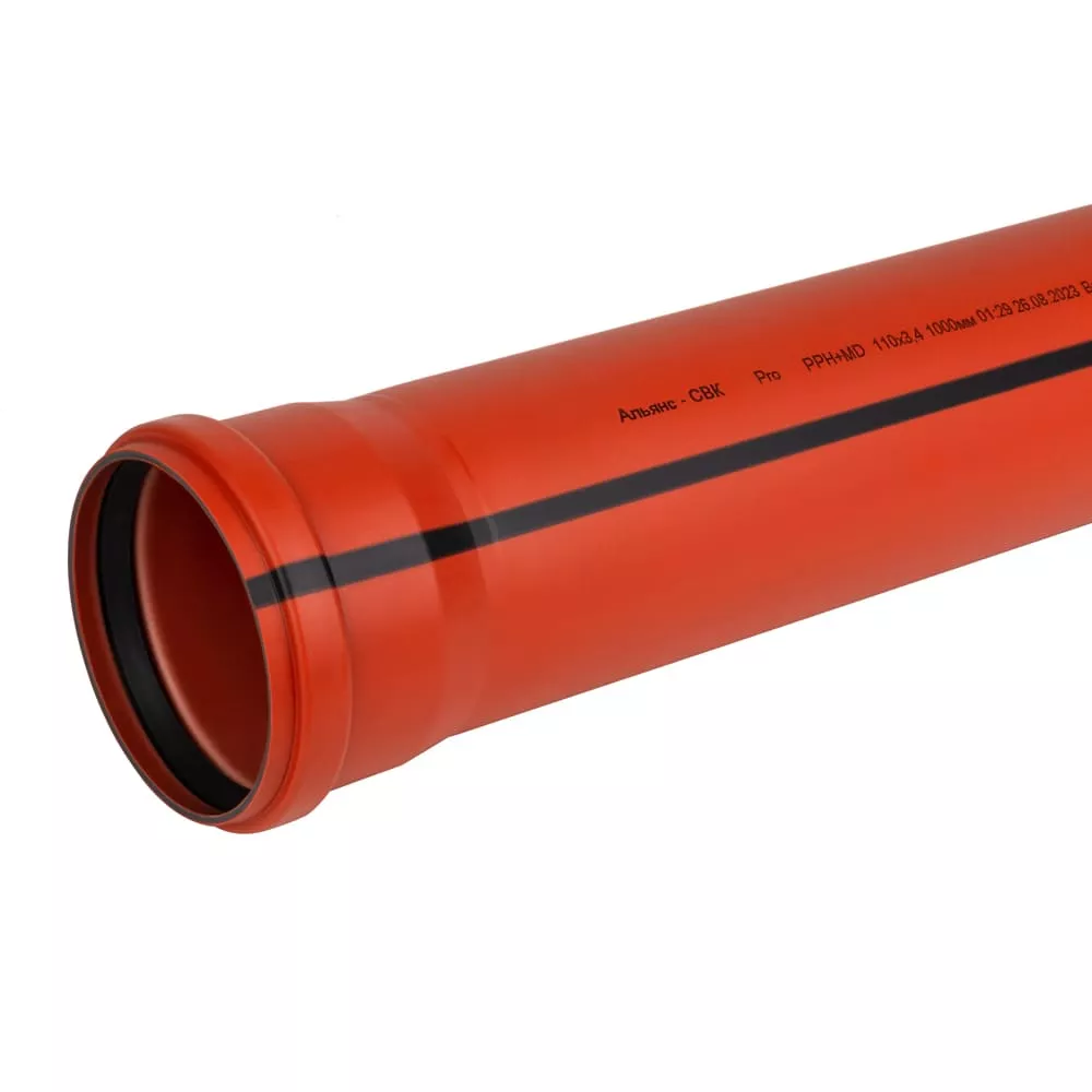 [1045108]  Труба СВК-Альянс ПП 110*3,4*3000 PRO {10} 